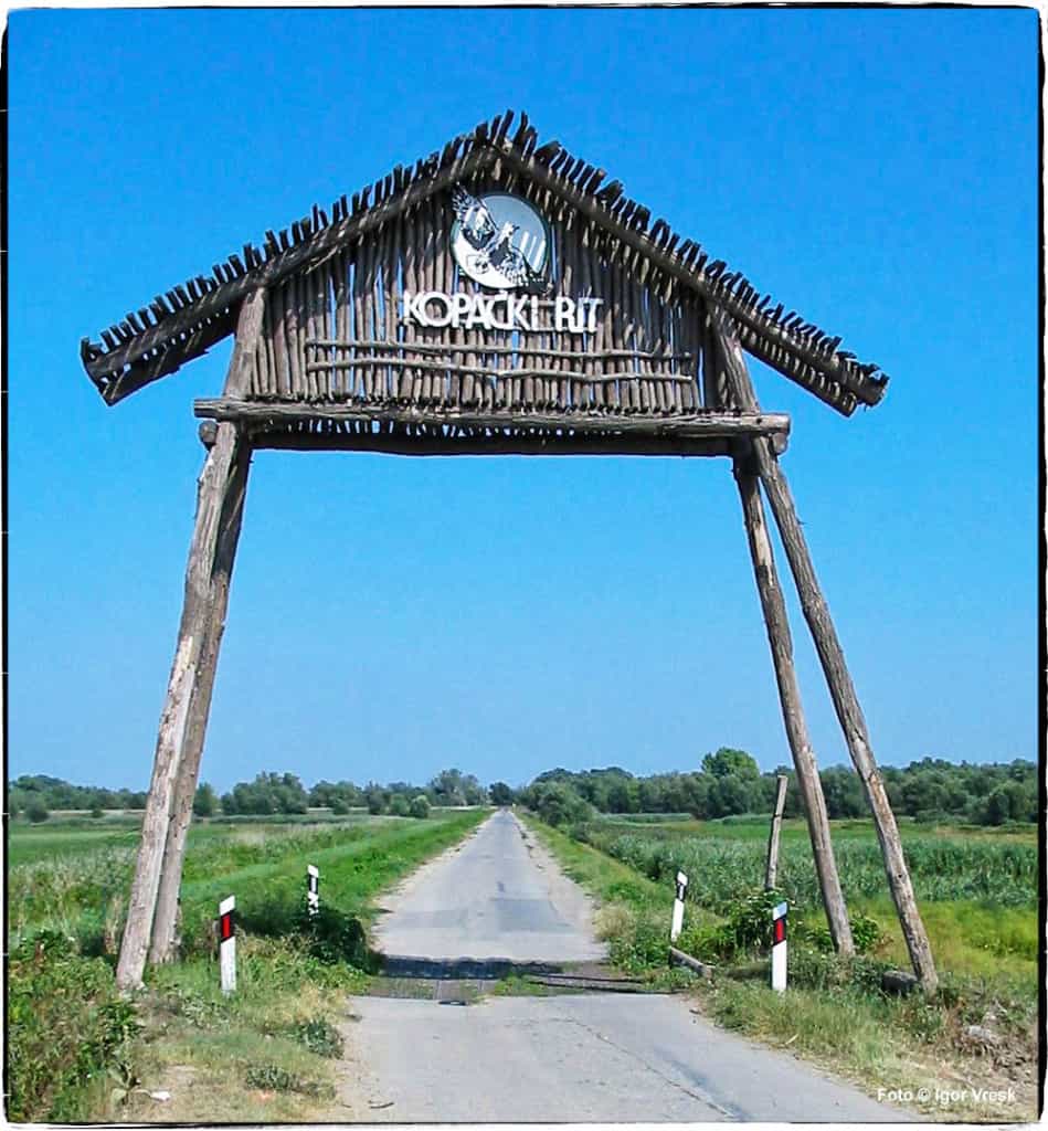 Kopacki Rit ulaz